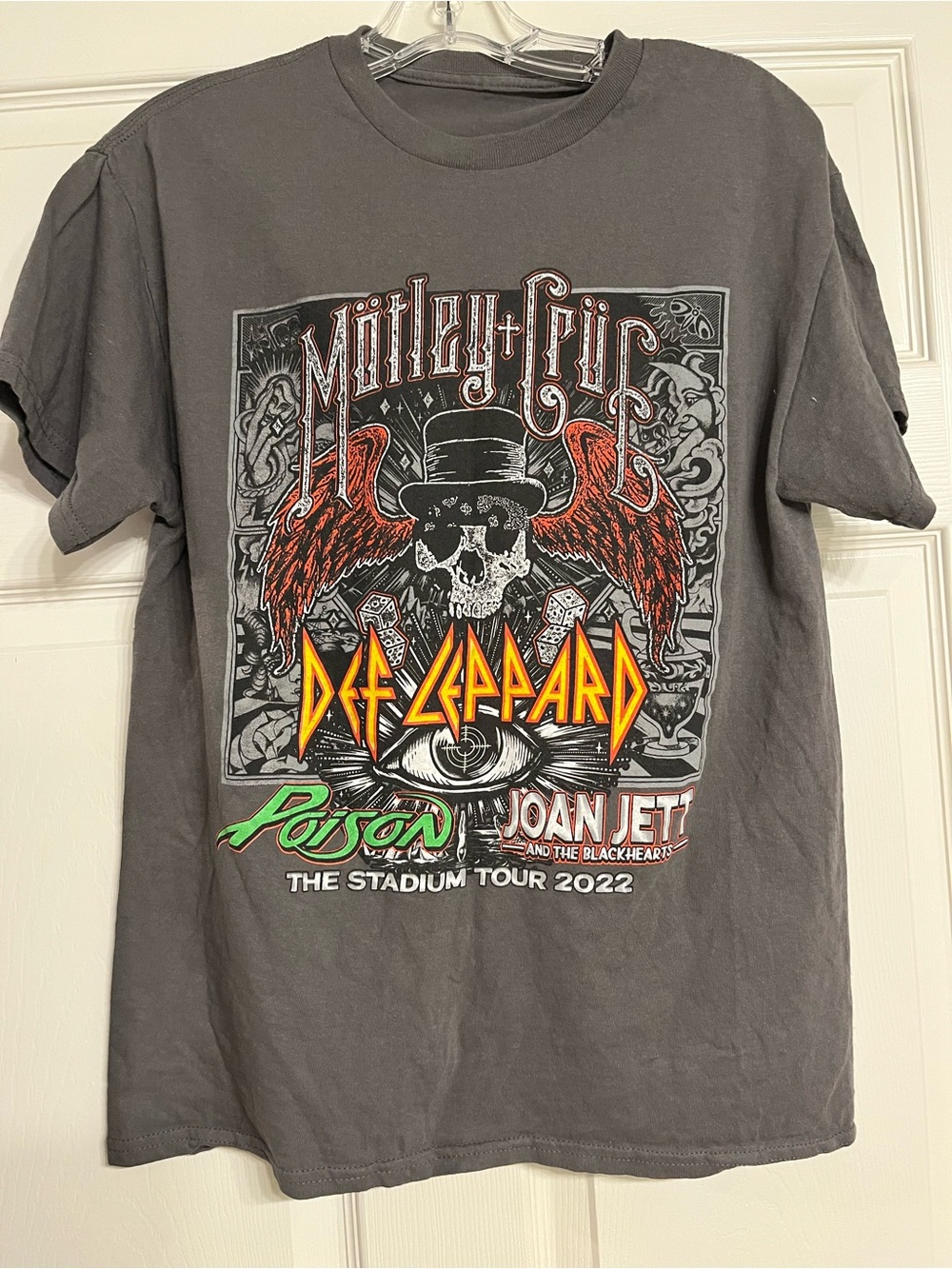 Def Leppard Graphic Tour T-Shirt - Gray